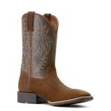 Chocolate Sport Western™ Wide Square Toe Men's Boot by Ariat®