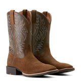 Chocolate Sport Western™ Wide Square Toe Men's Boot by Ariat®