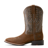 Chocolate Sport Western™ Wide Square Toe Men's Boot by Ariat®