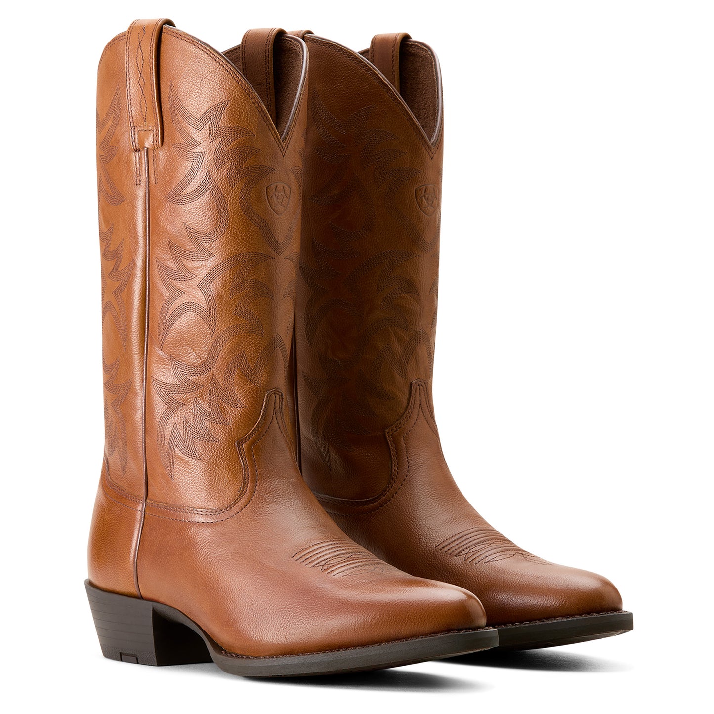 Cognac Heritage Western R Toe Men's Boot by Ariat®