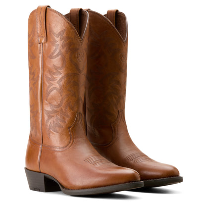 Cognac Heritage Western R Toe Men's Boot by Ariat®