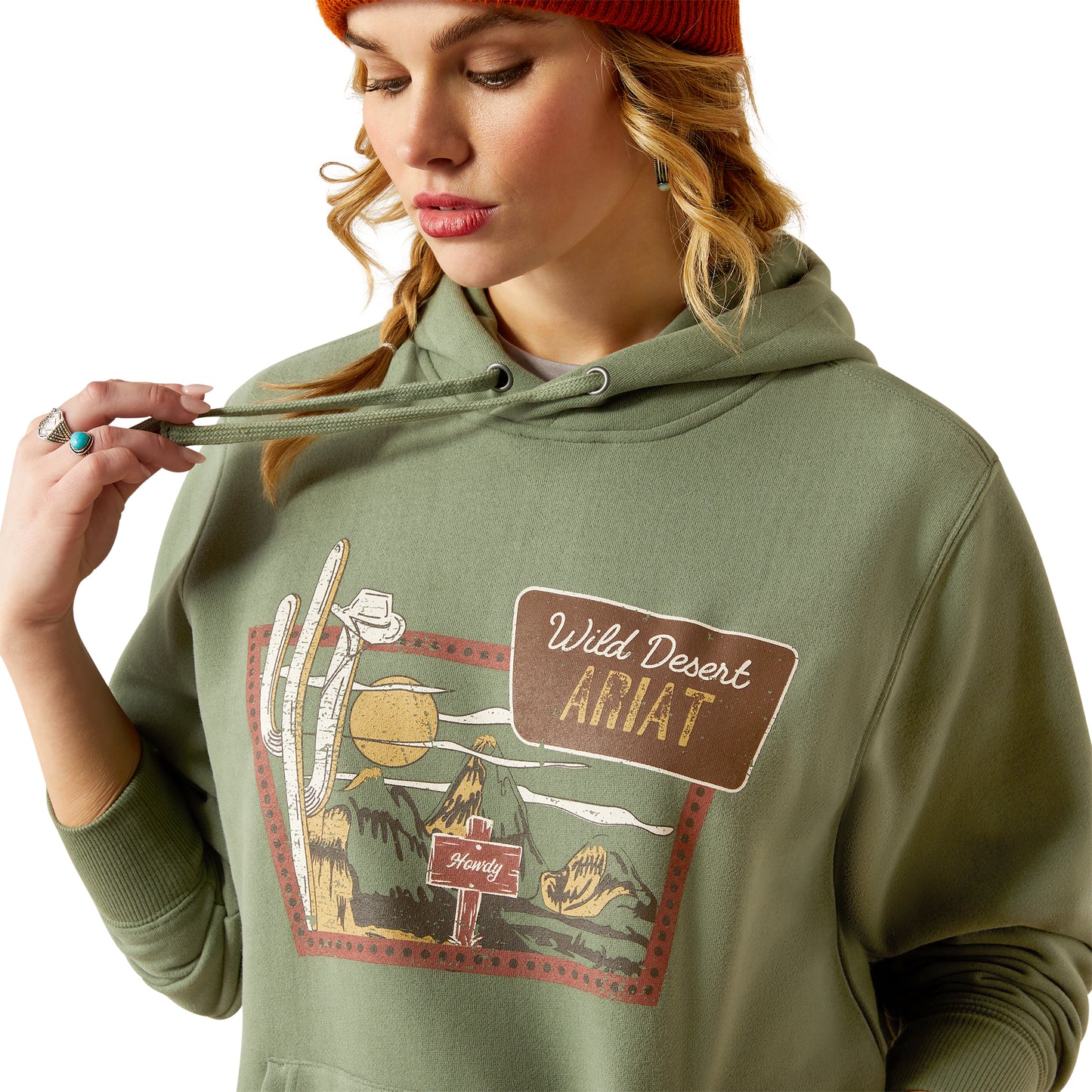 Sea Spray 'Route 66' Women's Hoodie by Ariat®
