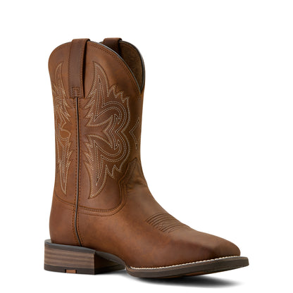 Distressed Brown 'Western Big Rig' Men's Boot by Ariat®