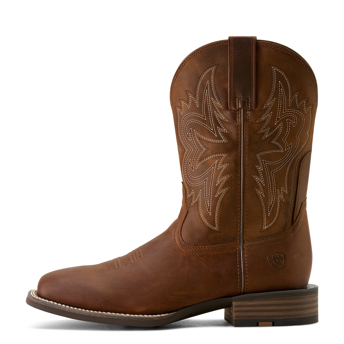 Distressed Brown 'Western Big Rig' Men's Boot by Ariat®