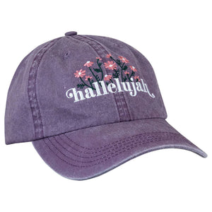 Grace & Truth® Purple 'Hallelujah' Cap by Kerusso®