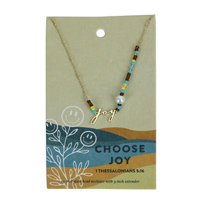 Grace & Truth® 'Choose Joy' Necklace by Kerusso®
