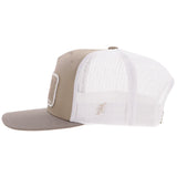 Tan & White 'Loop' Cap by Hooey®