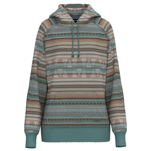 "Distressed" Serape Women's Hoodie by Hooey®