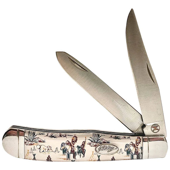 Cream Chief 'Trapper' Pocket Knife by Hooey®