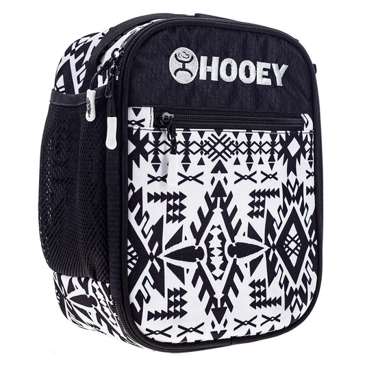 White & Black Aztec Lunch Box by Hooey®