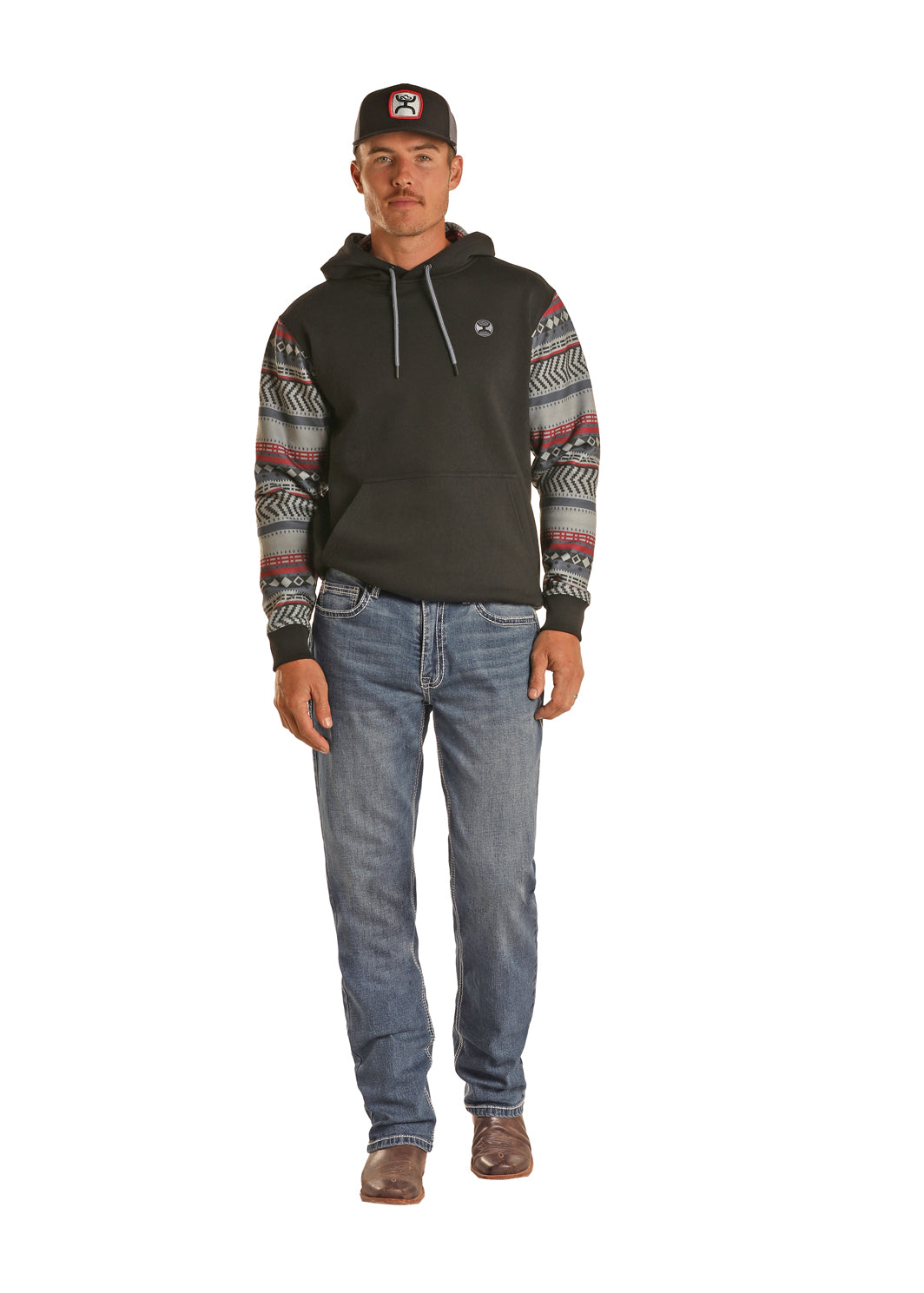 Hooey® Light Wash Double Barrel Stackable Boot Leg Men's Jean by Rock & Roll Denim®