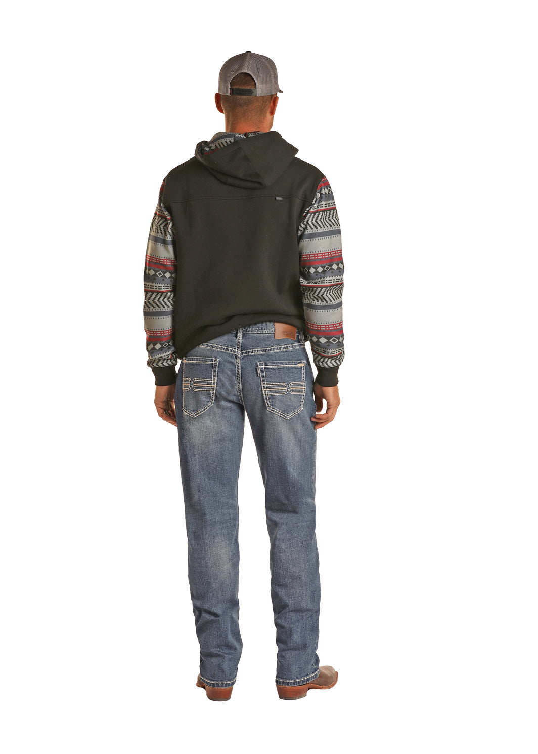Hooey® Light Wash Double Barrel Stackable Boot Leg Men's Jean by Rock & Roll Denim®