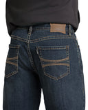 Hooey® Dark Vintage Double Barrel Stackable Boot Leg Men's Jean by Rock & Roll Denim®