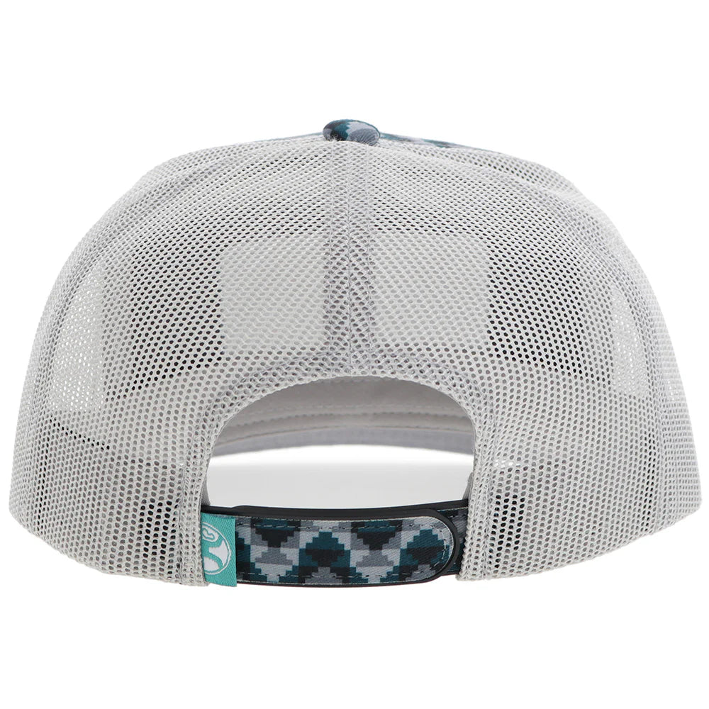 a white mesh back ball cap