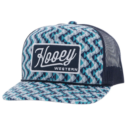 Turquoise & Navy 'Lakota' Cap by Hooey®