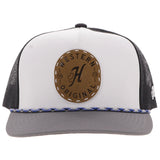 White & Black 'Spur' Cap by Hooey®