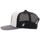 White & Black 'Spur' Cap by Hooey®