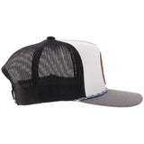 White & Black 'Spur' Cap by Hooey®