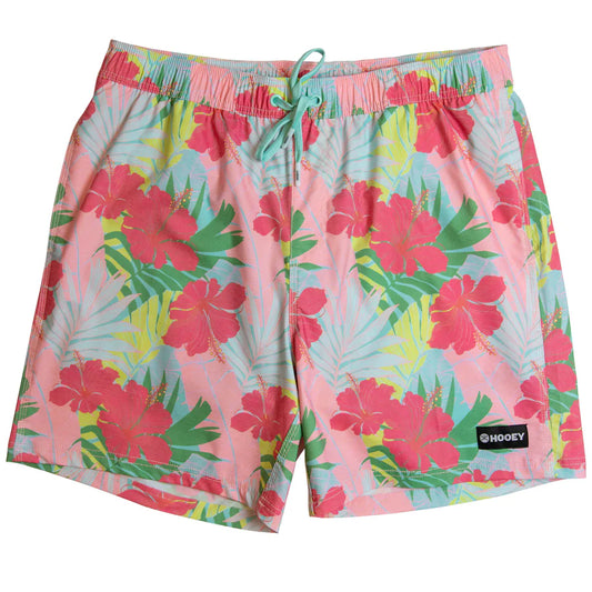 Palm Leaf Men's Volley Shorts by Hooey®