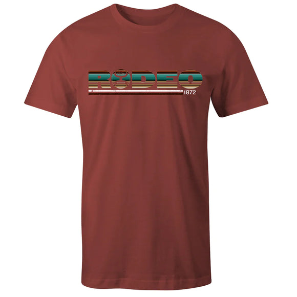 Crimson 'Rodeo' Men's T-Shirt by Hooey®