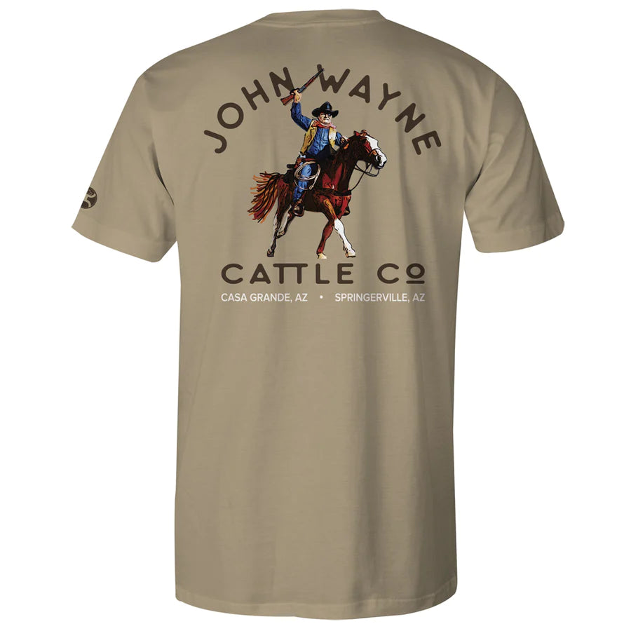 Tan 'John Wayne' Men's T-Shirt by Hooey®