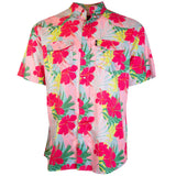 Pink Palm 'Sol' Short Sleeve Men's Shirt by Hooey®