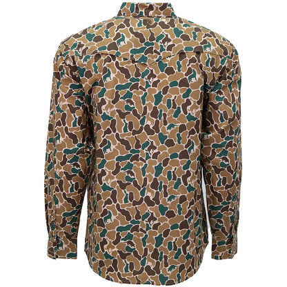 Camo 'Maverick' Men's Shirt by Hooey®