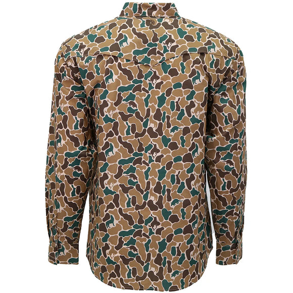 Camo 'Maverick' Men's Shirt by Hooey®