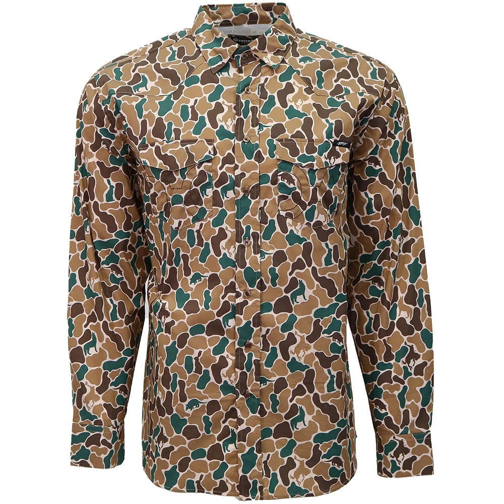 Camo 'Maverick' Men's Shirt by Hooey®