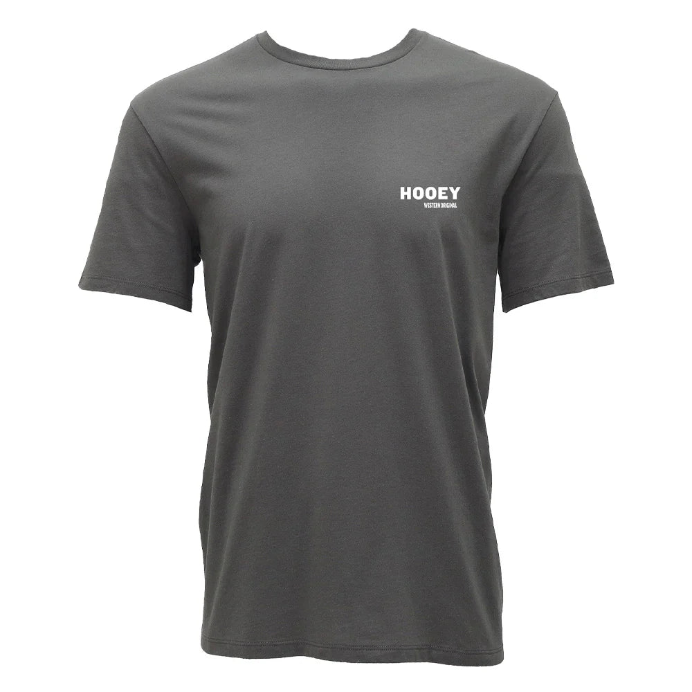 Grey 'Briggs' Men's T-Shirt by Hooey®