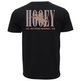 Black 'Wild Ride' Men's T-Shirt by Hooey®