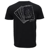 Black 'Gambler' Men's T-Shirt by Hooey®