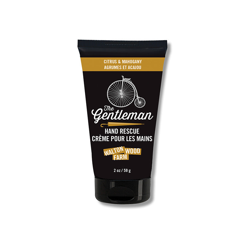 The Gentleman hand rescue lotion from Walton Wood Farm on a white background