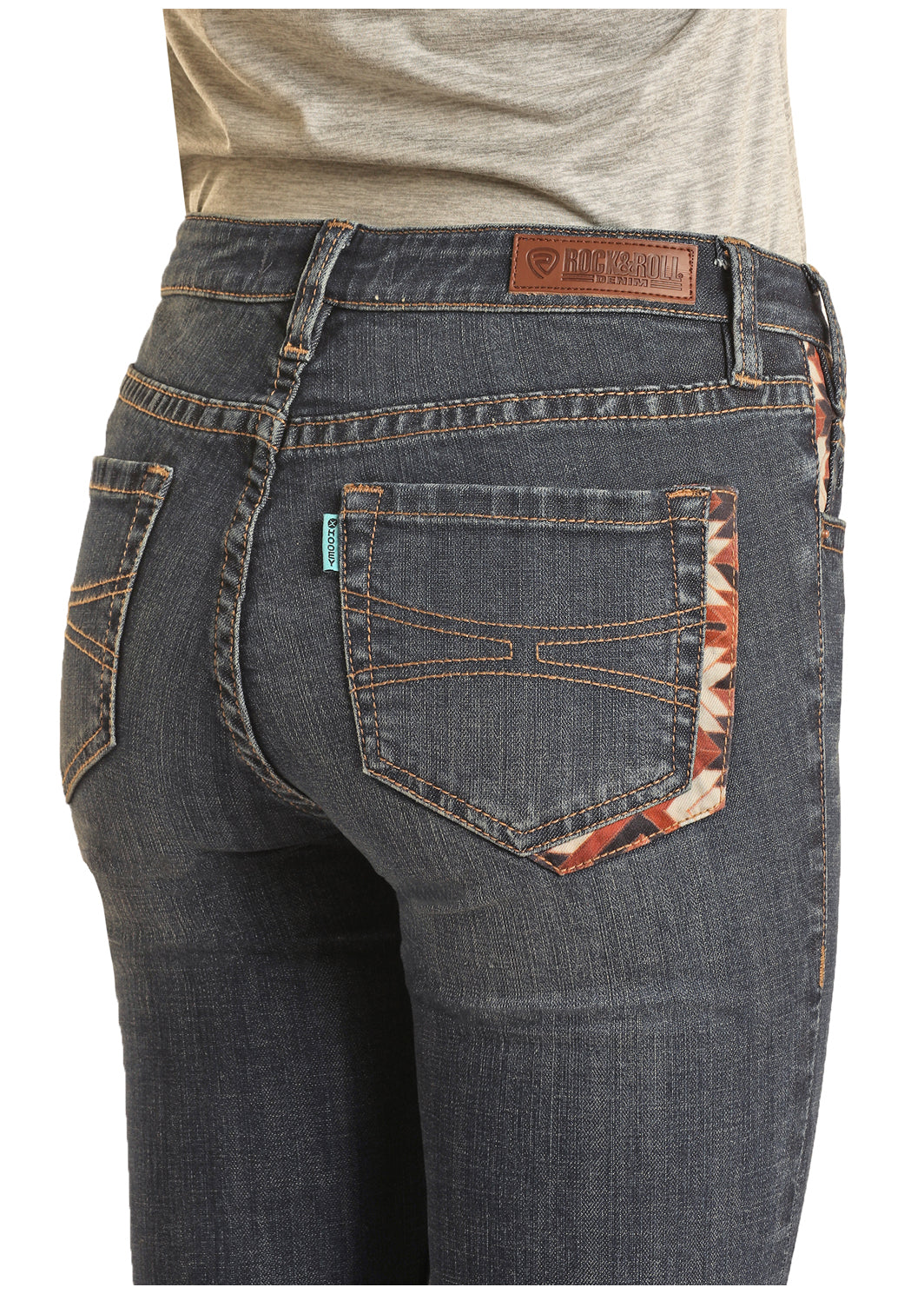 Hooey® High Rise Baby Flare Women's Jean by Rock and Roll Denim®