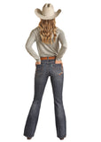 Hooey® High Rise Baby Flare Women's Jean by Rock and Roll Denim®