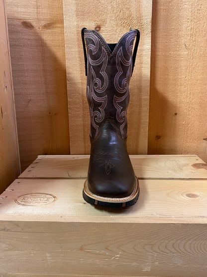 Rosemary® Raspberry & Brown Women's Boot by Rocky®
