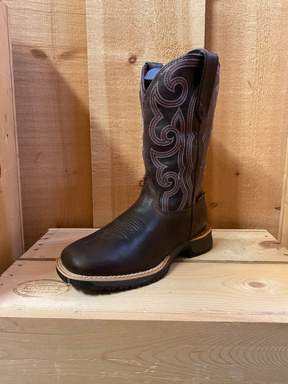 Rosemary® Raspberry & Brown Women's Boot by Rocky®