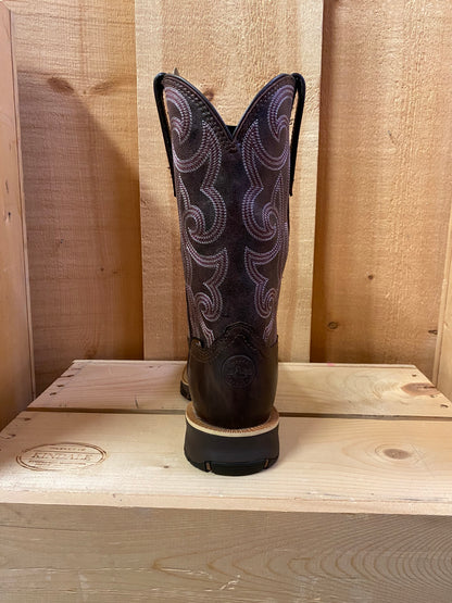 Rosemary® Raspberry & Brown Women's Boot by Rocky®