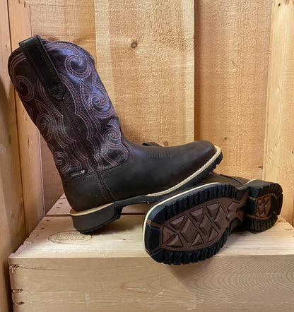Rosemary® Raspberry & Brown Women's Boot by Rocky®