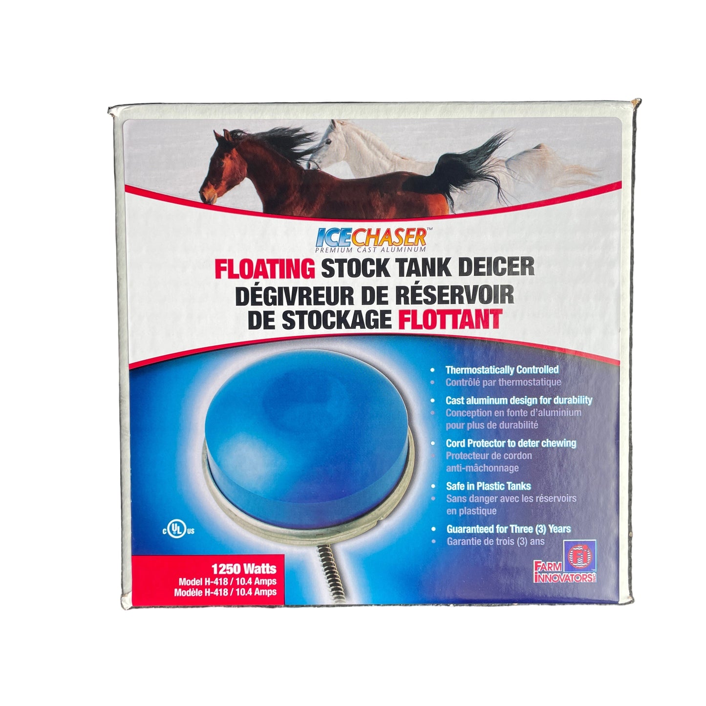 Floating Stock Tank De-Icer by IceChaser®