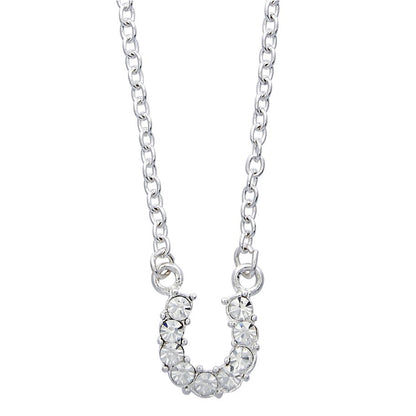 Horse Head Gift Box Horse Shoe Necklace by AWST