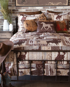 Vintage Cowboy Queen Quilt Set by Carstens Inc.®