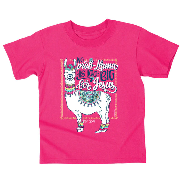 'No Prob-Llama' Toddler T-Shirt by Kerusso®