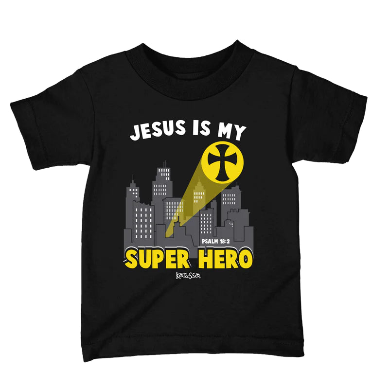 'Jesus Is My Superhero' Youth T-Shirt by Kerusso®