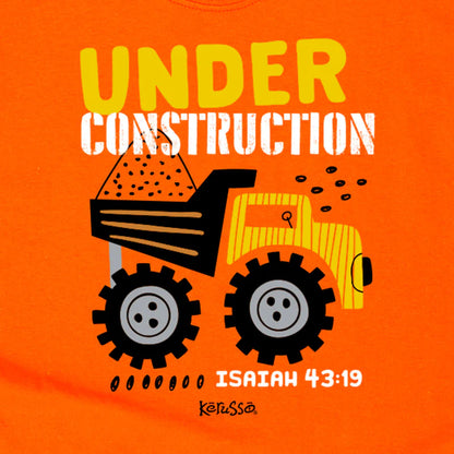 'Under Construction' Toddler & Youth T-Shirt by Kerusso®