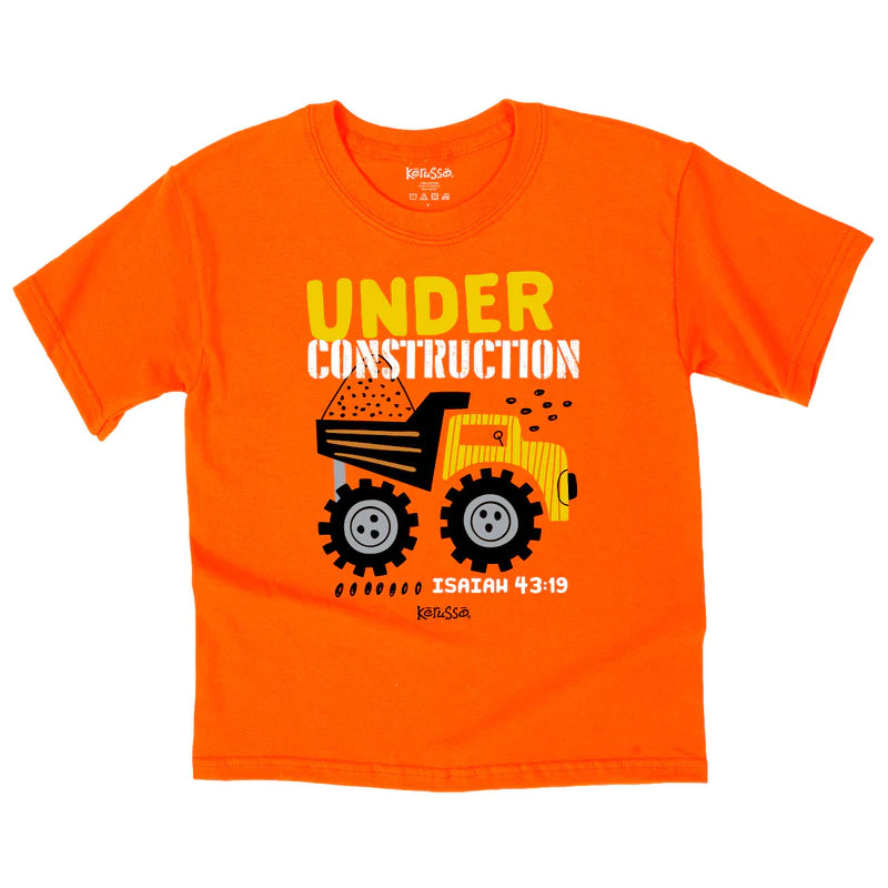 'Under Construction' Toddler & Youth T-Shirt by Kerusso®
