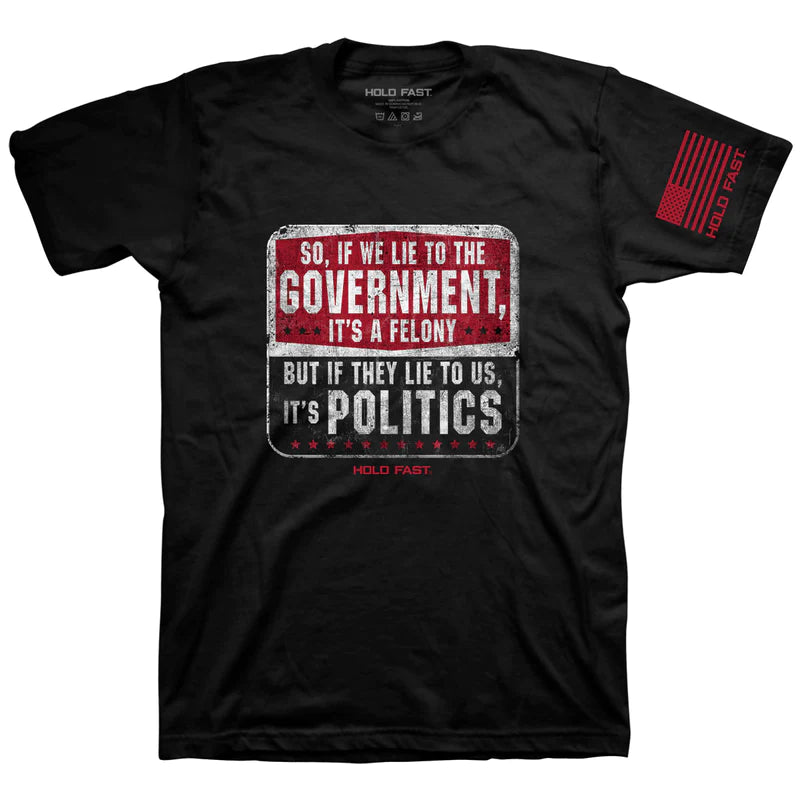 'Lie' Men's T-Shirt by Hold Fast®