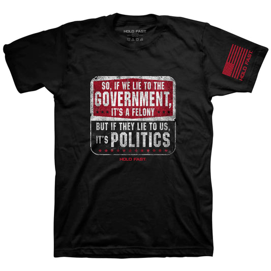 'Lie' Men's T-Shirt by Hold Fast®