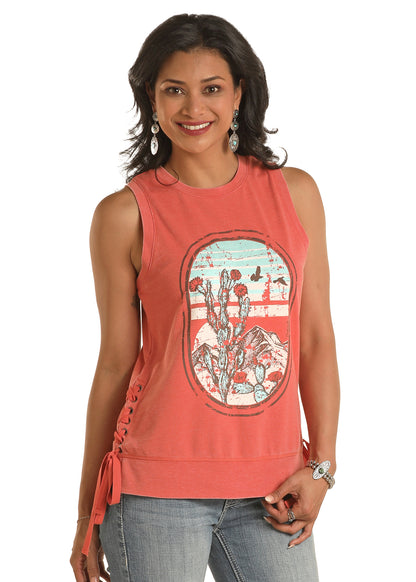 Coral 'Dessert' Women's Top by Panhandle Slim®