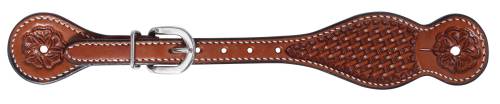 Professional's Choice leather spur strap on a white background